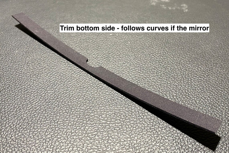 Porsche Auto-Dimming Mirror Repair Cover Trim - Porsche 911/Boxster 99-12 RENN-08