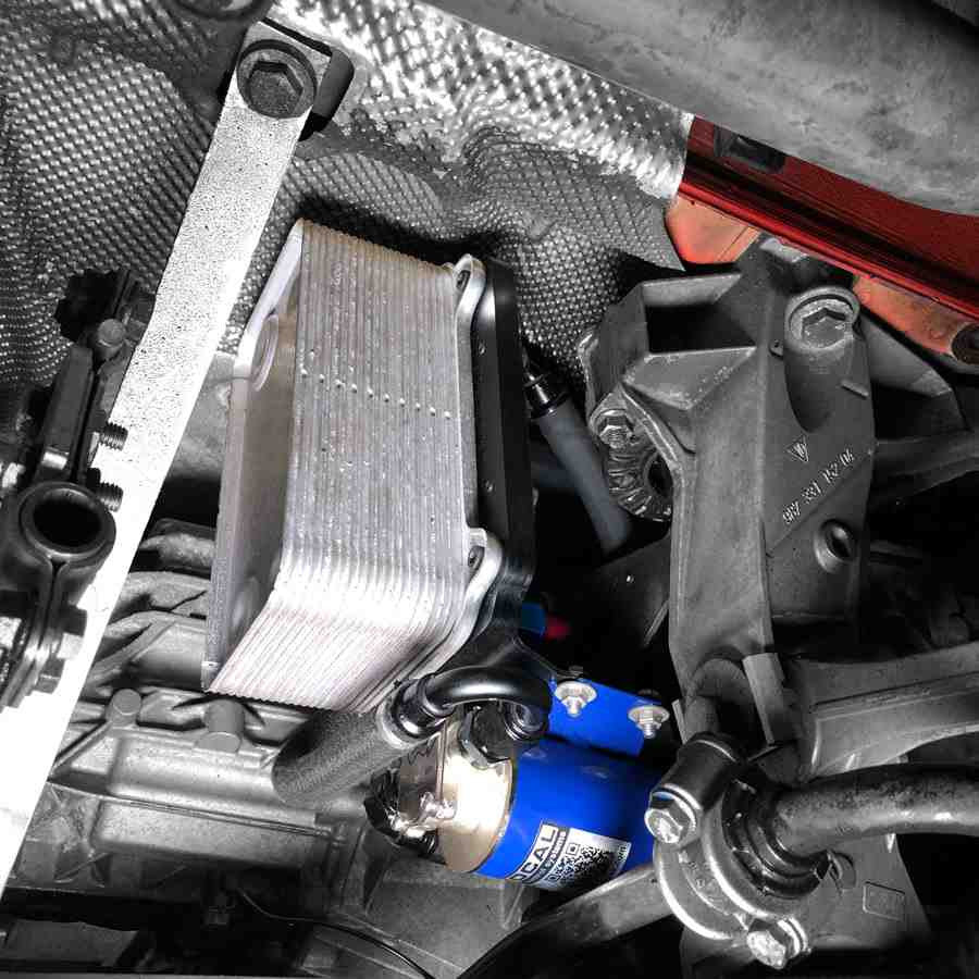 Porsche BRS Cayman/Boxster 987.1 6-Speed Transmission Gear Oil Cooler Kit 117-12