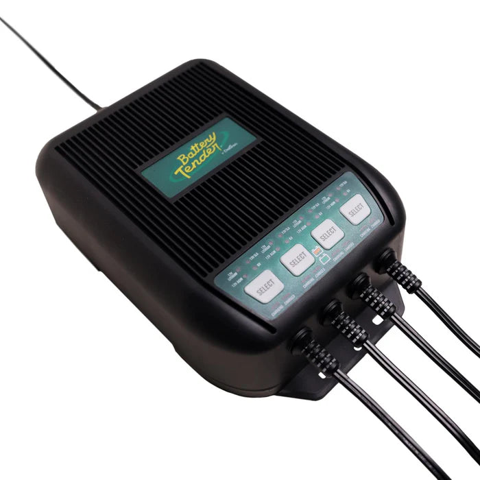 Porsche Battery Charger 12V/6V 4 Bank 12 Amp 022-1004-DL-WH