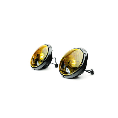 Porsche Bi-LED Headlight Black Set Of 2 - 911 65-94