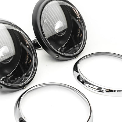 Porsche Bi-LED Headlight Trim Ring Chrome - 911 65-93 CB-BI-LED-RNG-CHRM