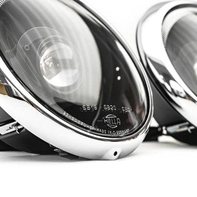 Porsche Bi-LED Headlight Trim Ring Chrome - 911 65-93 CB-BI-LED-RNG-CHRM