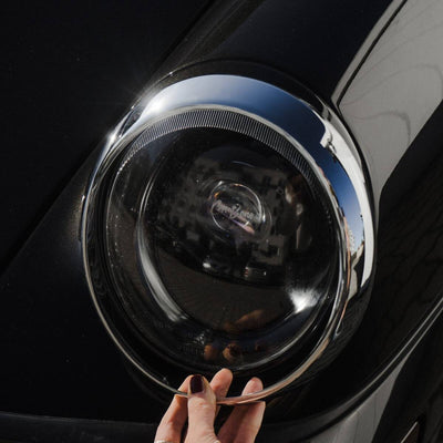 Porsche Bi-LED Headlight Trim Ring Chrome - 911 65-93 CB-BI-LED-RNG-CHRM