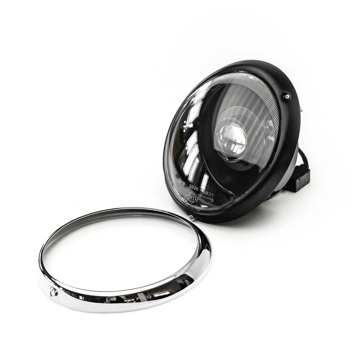 Porsche Bi-LED Headlight Trim Ring Chrome - 911 65-93 CB-BI-LED-RNG-CHRM