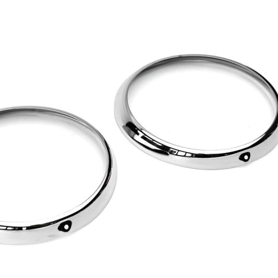 Porsche Bi-LED Headlight Trim Ring Chrome - 911 65-93 CB-BI-LED-RNG-CHRM