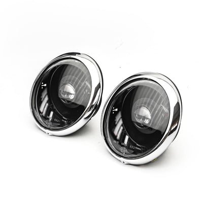 Porsche Bi-LED Headlight Trim Ring Chrome - 911 65-93 CB-BI-LED-RNG-CHRM