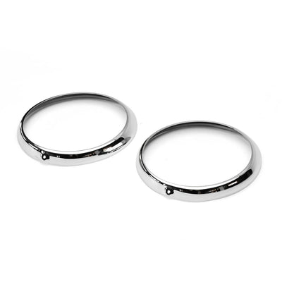 Porsche Bi-LED Headlight Trim Ring Chrome - 911 65-93 CB-BI-LED-RNG-CHRM