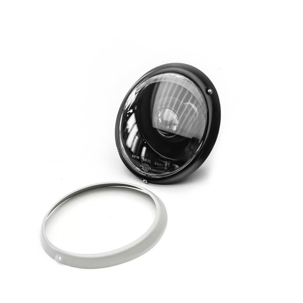 Porsche Bi-LED Headlight Trim Ring Grey Primer - 911 65-93 CB-BI-LED-RNG-PRMR