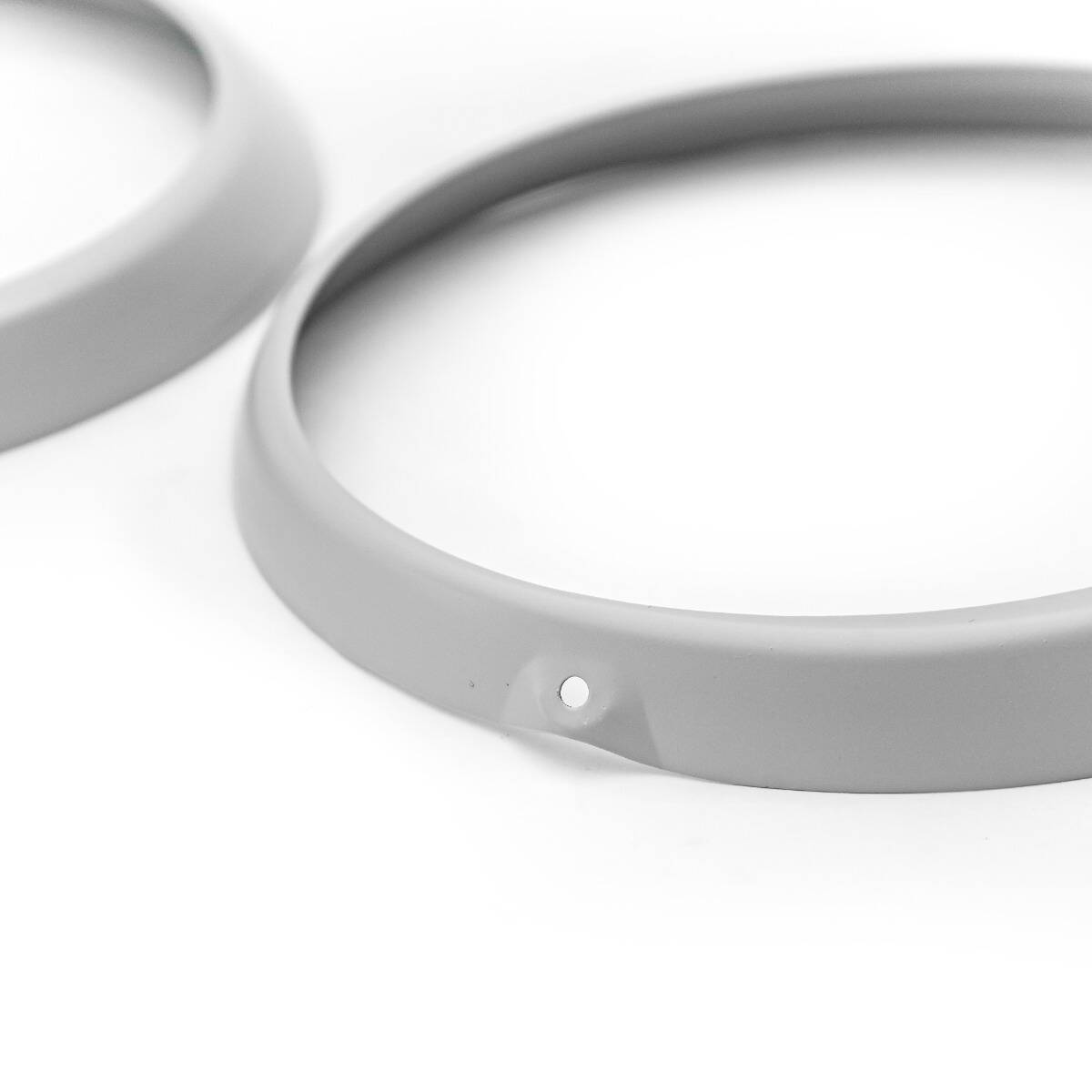 Porsche Bi-LED Headlight Trim Ring Grey Primer - 911 65-93 CB-BI-LED-RNG-PRMR