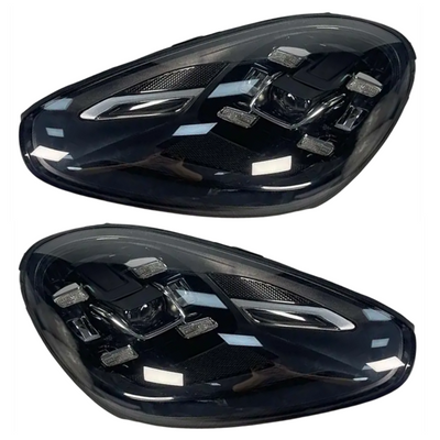 Porsche Bi Xenon Headlights - Black with PDLS - 98204490015 - 982 17-23 98204490015