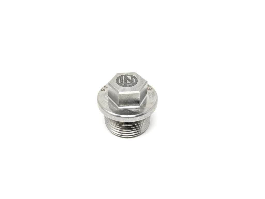 Porsche Billet Stainless Steel Magnetic Engine Oil Drain Plug 20x1.5 - 911 91110717603LN