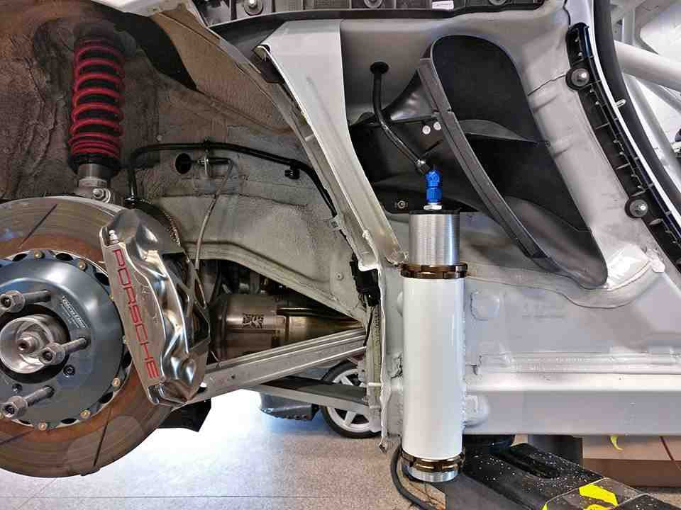 Porsche Bilt Racing Service BRS 981 Airjack Kit MY13-16 Boxster and Cayman Models 116-03