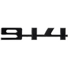 Porsche Black ''914'' Emblem - 914 73-76 914-559-287-11