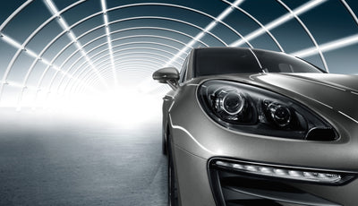 Porsche Black Bi-Xenon Main Headlights with PDLS - 95B04490040 - Macan 15-23 95B04490040