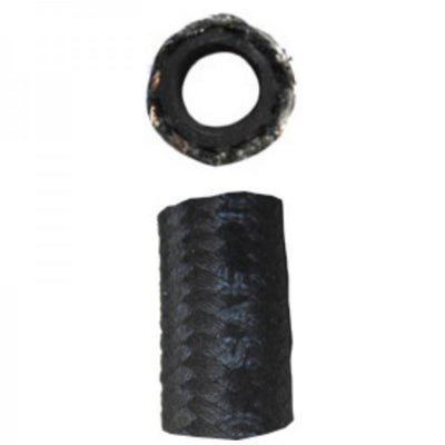 Porsche Black Braided Booster Hose + Internal Wire M10 1 Meter HOSE-BBIW-065W