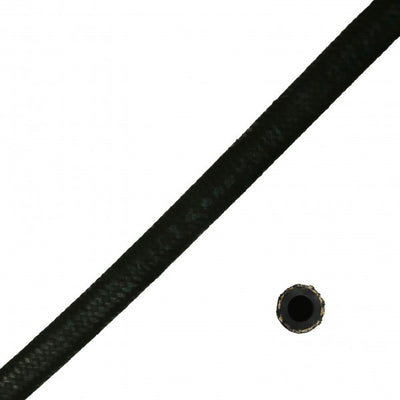 Porsche Black Braided Brake Fluid Hose M7.5X3.0 1 Meter HOSE-BB-013
