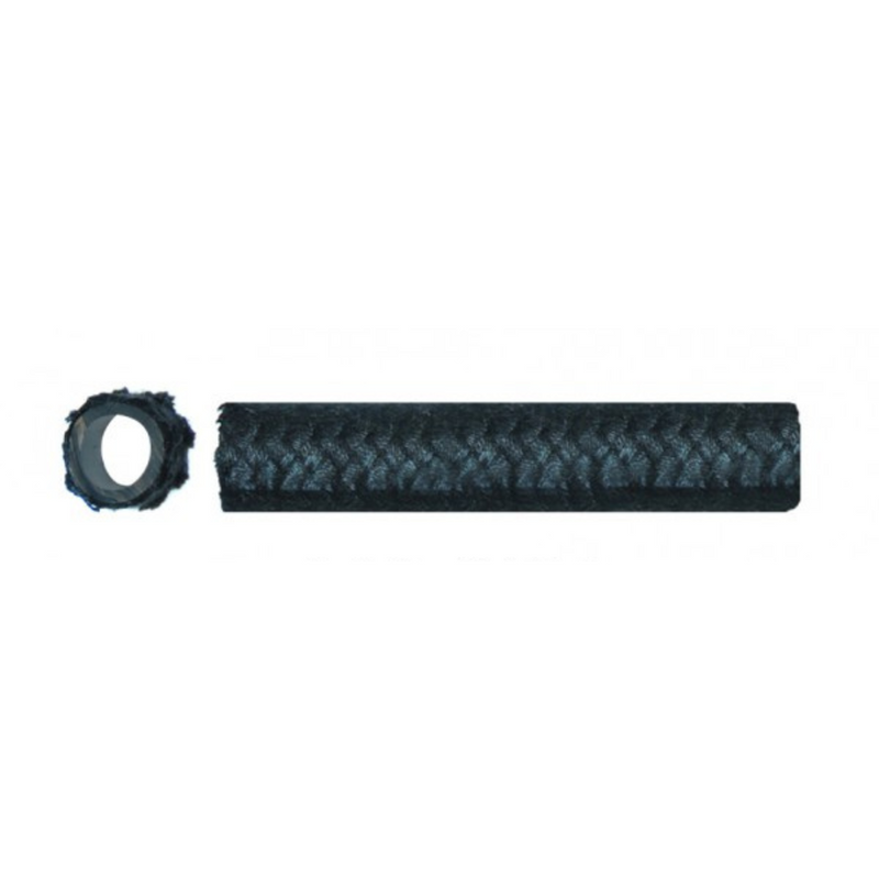 Porsche Black Braided Hose M12X2.5 1 Meter HOSE-BB-023