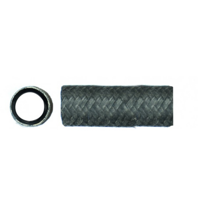 Porsche Black Braided Hose M25X4.0 1 Meter HOSE-BB-043