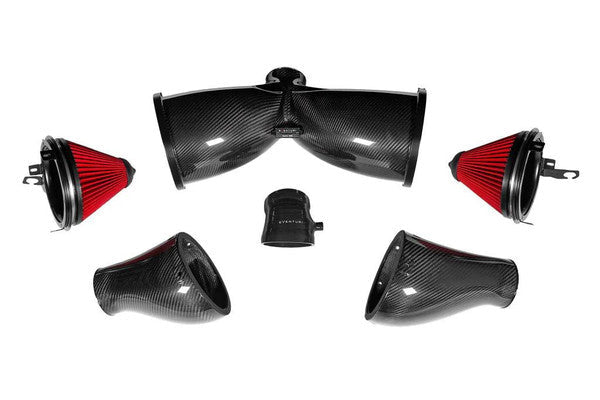 Porsche Black Carbon Fiber Air Intake System - 911 | 2016-2019 EVE-GT3RS-INT