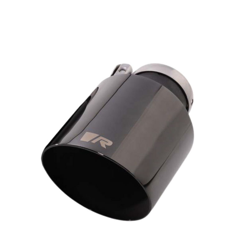 Porsche Black Chrome Stainless Steel Tail Pipe 102mm 0406-70SGBR