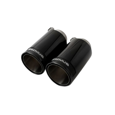 Porsche Black Chrome Tail Pipe Set 98mm 0026-98CBR