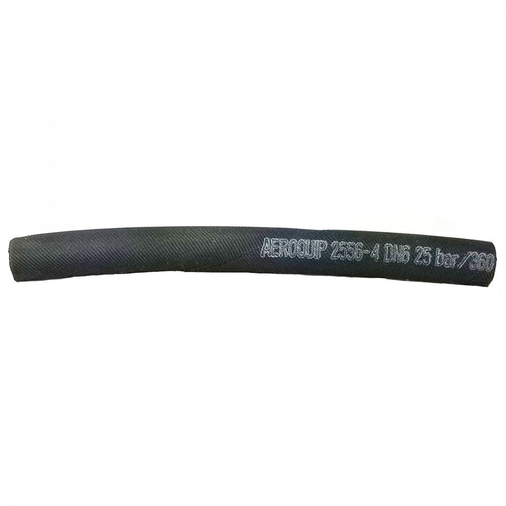 Porsche Black Cloth Wrap Hose M06 1 Meter HOSE-BCWL-018