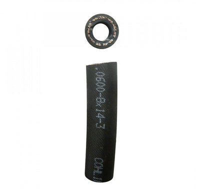 Porsche Black Cloth Wrap Hose M08 1 Meter HOSE-BCWL-021