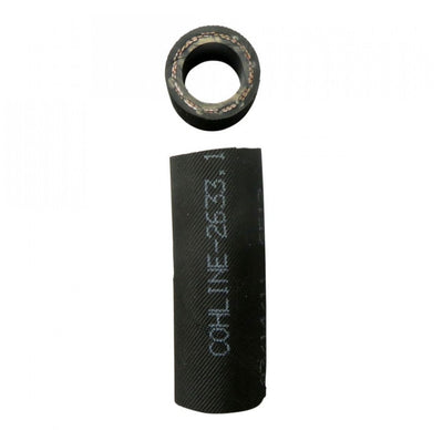 Porsche Black Cloth Wrap Hose M12 1 Meter HOSE-BCWL-028