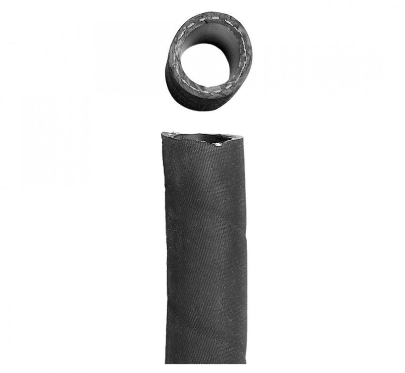 Porsche Black Cloth Wrap Hose M19 1 Meter HOSE-BCWL-035