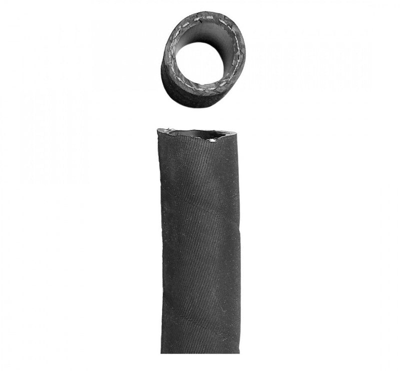 Porsche Black Cloth Wrap Hose M22 1 Meter HOSE-BCWL-036