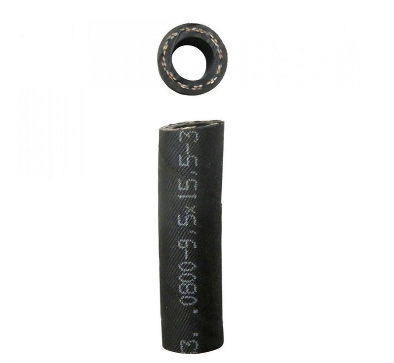 Porsche Black Cloth Wrap Hose M9.5 1 Meter HOSE-BCWL-025