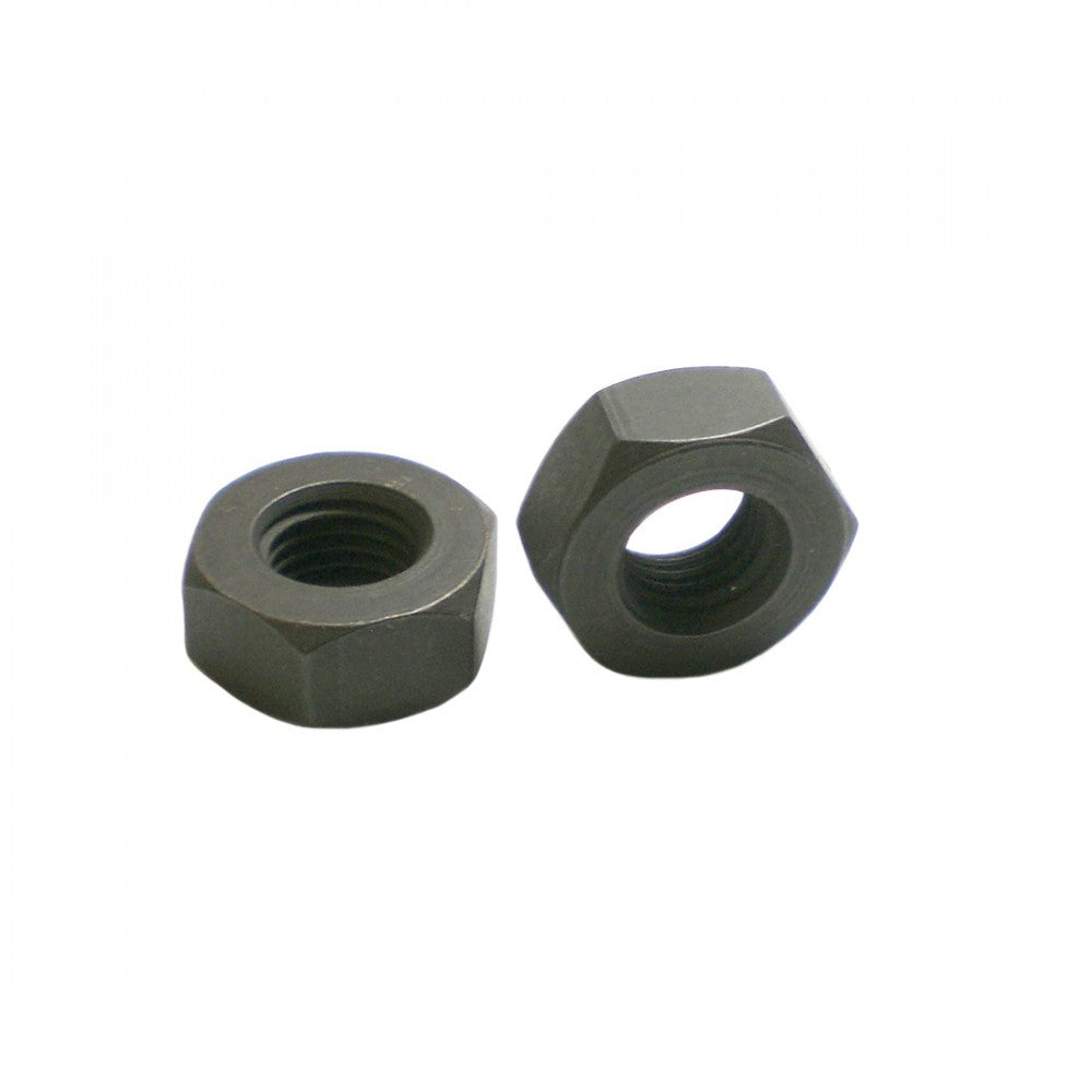 Porsche Black Oxide Hexagon Nut M08X1.0X13 10 Pieces 934BOM08X1-0X13