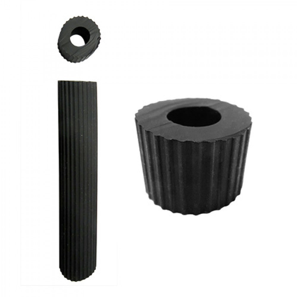 Porsche Black Ribbed Hose M08 1 Meter HOSE-RIB-M08