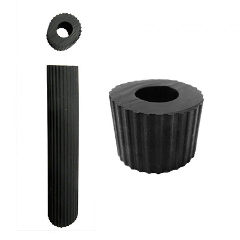 Porsche Black Ribbed Hose M08 1 Meter HOSE-RIB-M08