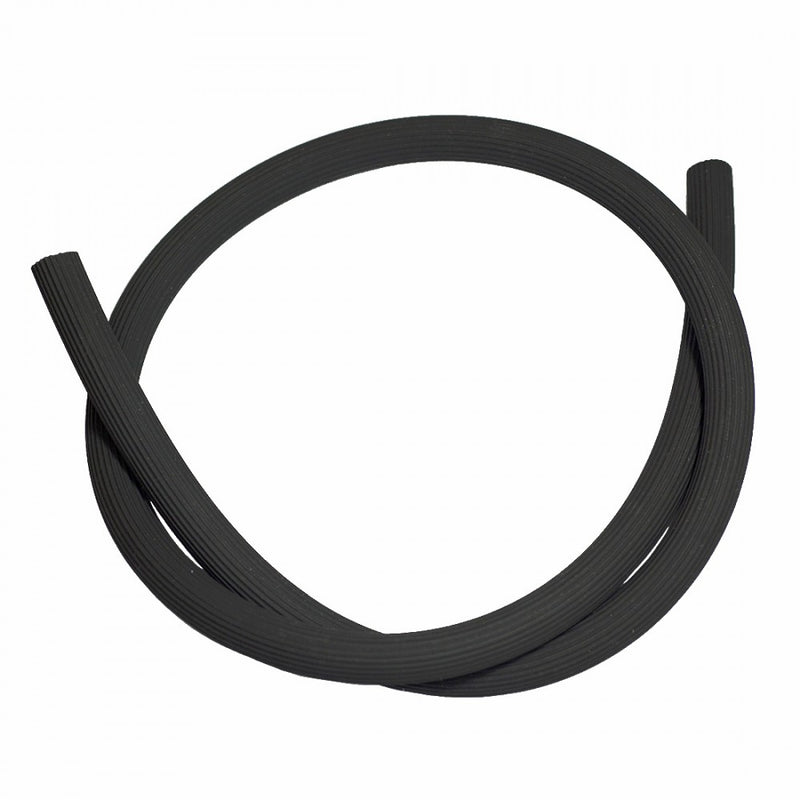 Porsche Black Ribbed Hose M08 1 Meter HOSE-RIB-M08