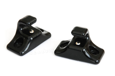 Porsche Black Sun Visor Clips - 944 82-91 - 924 86-88 - 968 91-95 RB104-31