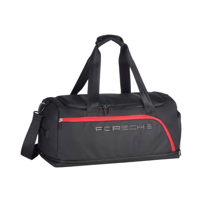 Porsche Black Urban Travel Duffle Bag