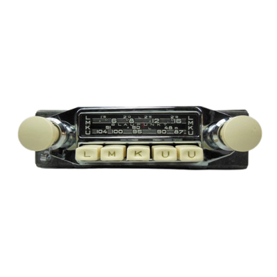 Porsche Blaupunkt Frankfurt Car Radio - Ivory Knobs - 356A | 1956–1959 64454511240