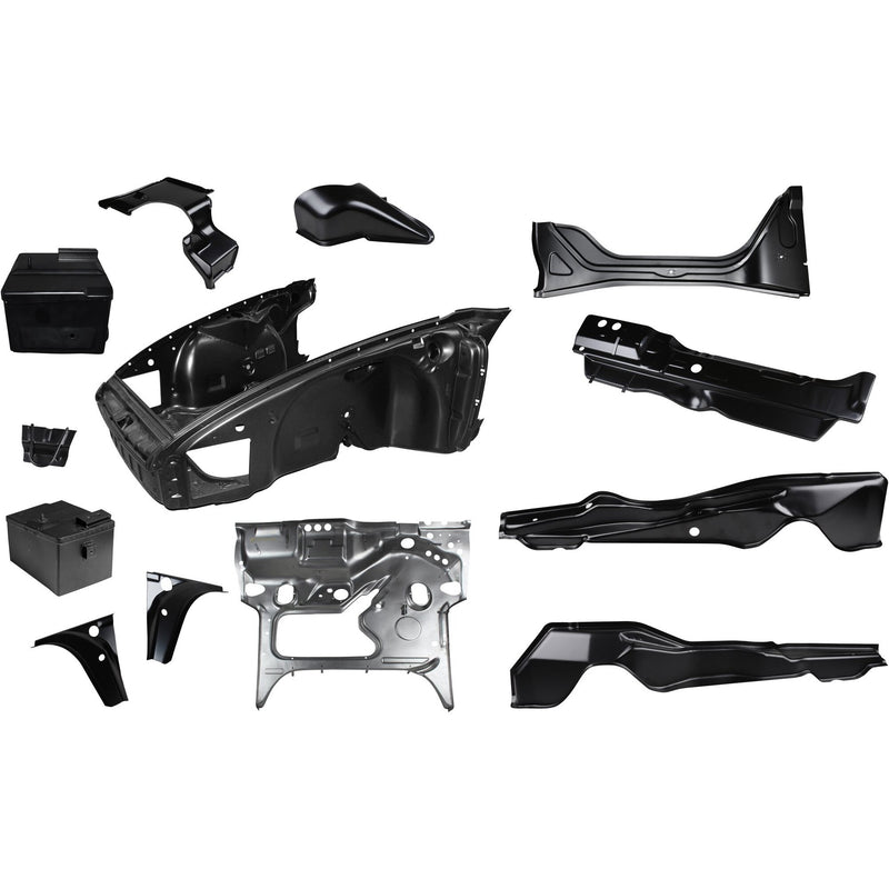 Porsche Body Front Section Set Complete - 911 68-72 1680503710