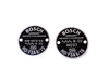 Porsche Bosch Horn Data Plates Set - 356C SMC-635-00