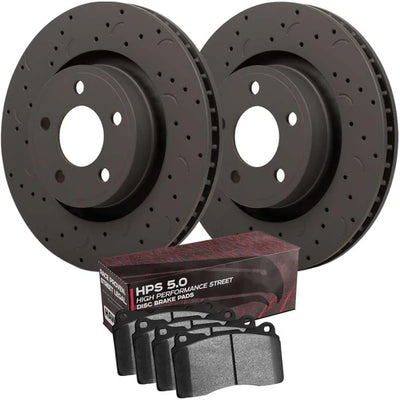 Porsche Brake Disc & Pad Set Rear - Cayenne 03-10 HKC4496-502B
