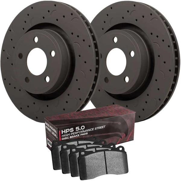 Porsche Brake Disc & Pad Set Rear - Cayenne 03-10 HKC4496-502B