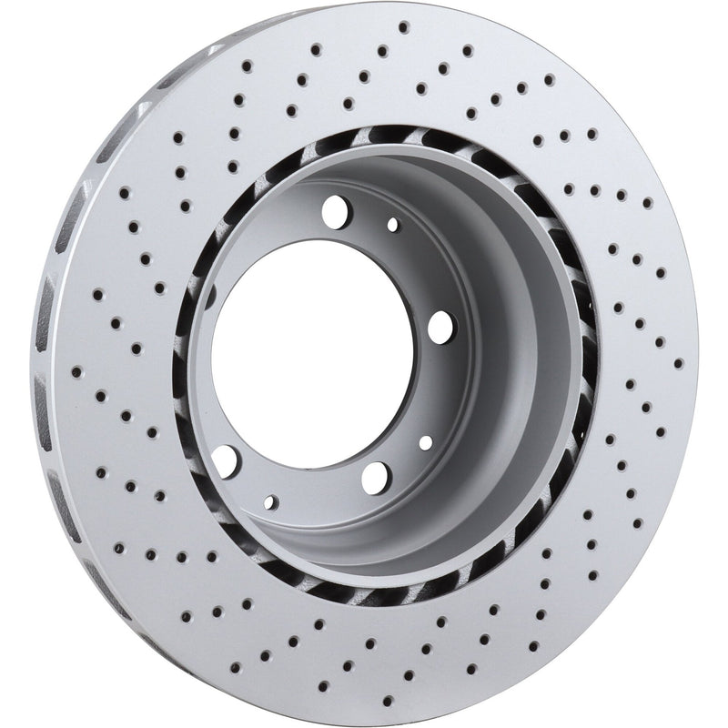 Porsche Brake Disc - Rear - Right - 309x28 mm - Coated - 930 77-86 930-352-046-00