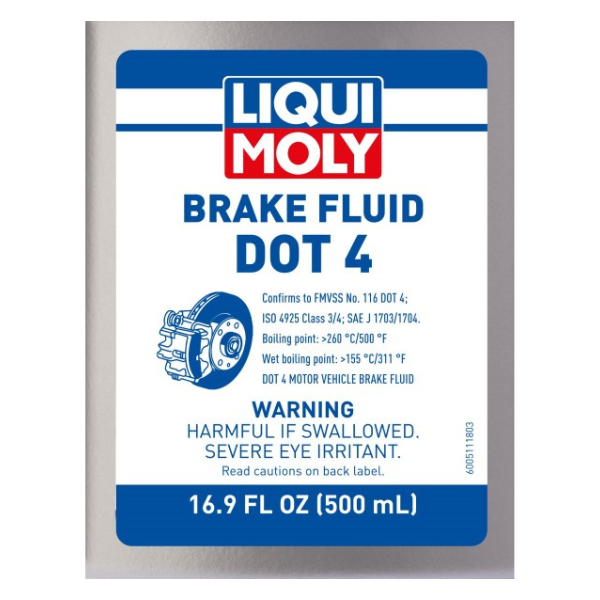 Porsche Brake Fluid DOT 4 500ml 20154