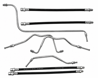 Porsche Brake Line & Brake Hose Kit - 356A | 1955-1959 SMC-000-815-356A