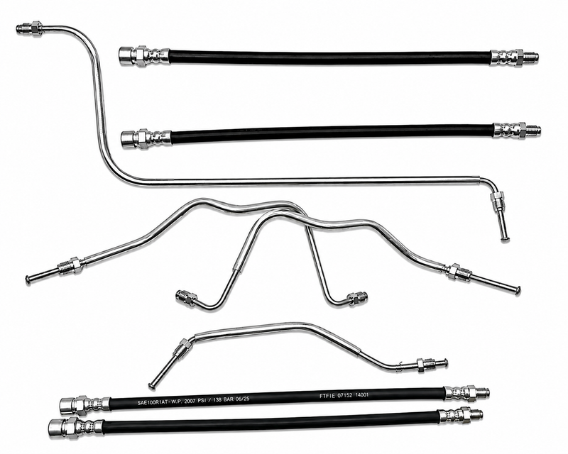 Porsche Brake Line & Brake Hose Kit - 356A | 1955-1959 SMC-000-815-356A