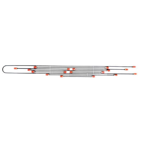 Porsche Brake Line Kit 9 Pieces - 911 - 912 69-76 911-355-790-30