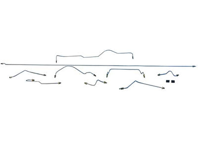 Porsche Brake Line Kit, 911/912 | 1968 104338068