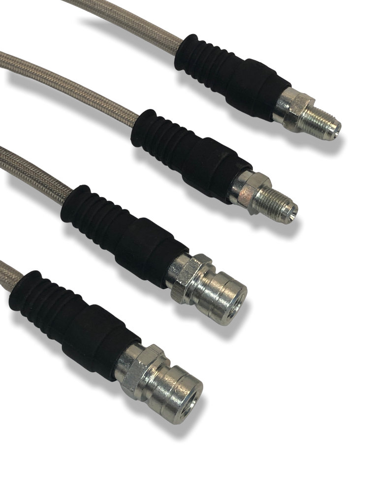 Porsche Brake Lines Set of 4 - 924 76-88 - 944 82-89 944-355-700-SS