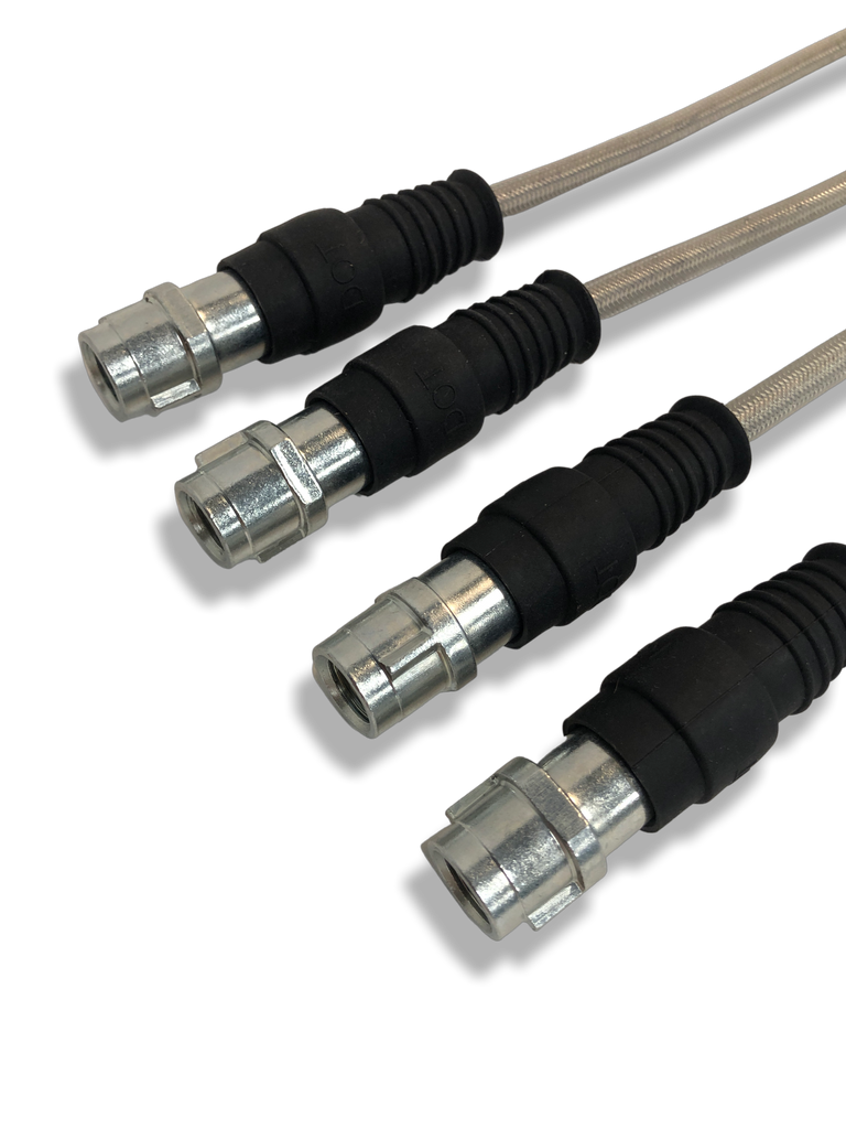 Porsche Brake Lines Set of 4 - 996 - 997 99-12 996-355-700-SS